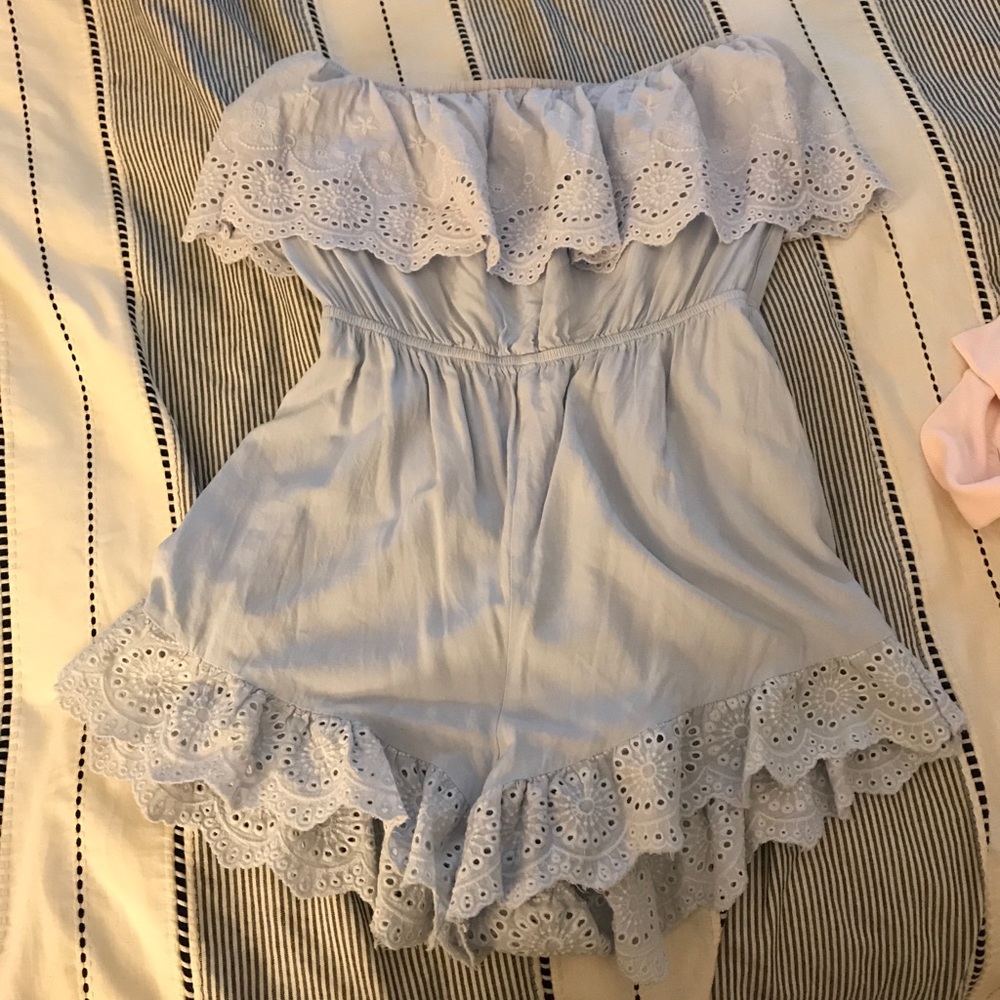 LF // Strapless Romper - Picture 4 of 6